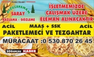 BAY BAYAN ELEMAN ARANIYOR