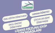 ÖZEL EĞİTİM MESLEK PERSONELİ ARANIYOR