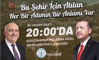 BAŞKAN ACAR KIZILCAHAMAM'I HEYECANLANDIRDI