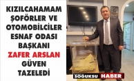 ZAFER ARSLAN YENİDEN BAŞKAN SEÇİLDİ