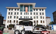 KIZILCAHAMAM BELEDİYESİNE YENİ İŞ MAKİNASI