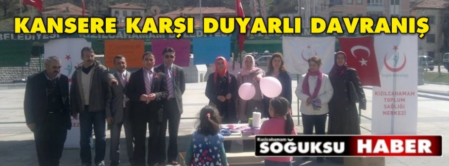 TOPLUM SAĞLIĞI MERKEZİ  KANSER HAFTASINI KUTLADI