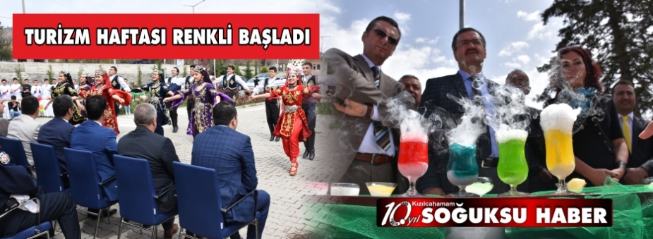  TURİZM HAFTASI RENKLİ BAŞLADI