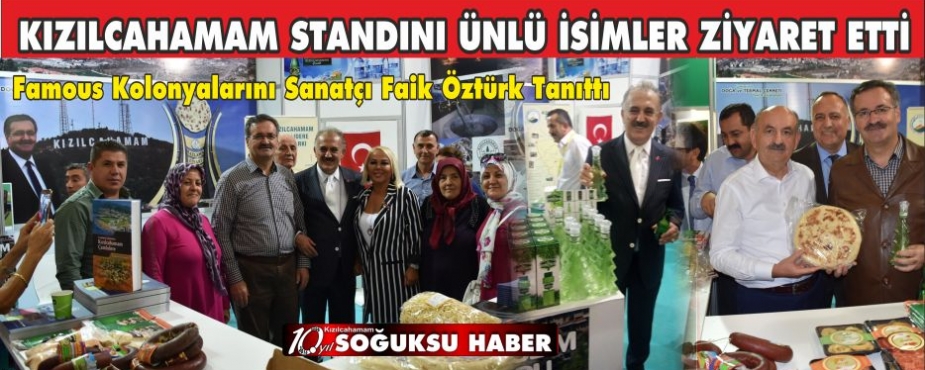 ÜNLÜ SANATÇIDAN KOLONYA TANITIMI