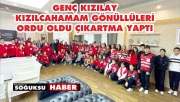 GENÇ KIZILAY ÇIKARTMA YAPTI