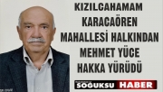 MEHMET YÜCE HAKKA YÜRÜDÜ