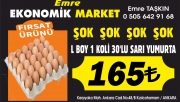 EMRE EKONOMİK MARKET YUMURTA DA KAMPANYA