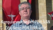 NECİP PEHLİVAN HAKKA YÜRÜDÜ