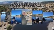 BALIK TUTMA YARIŞMASI İLE DOĞADA TEMİZLİK ÇALIŞMASI YAPILDI