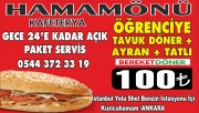 HAMAMÖNÜ YÖRESEL ÜRÜNLER VE KAFETERYA