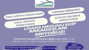 ÖZEL EĞİTİM MESLEK PERSONELİ ARANIYOR