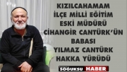 YILMAZ CANTÜRK HAKKA YÜRÜDÜ