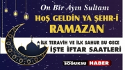 HOŞ GELDİN YA ŞEHRİ RAMAZAN