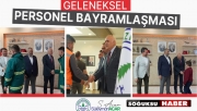 BAŞKAN ACAR PERSONEL İLE BAYRAMLAŞTI