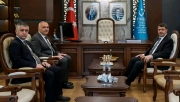 TİHEK BAŞKANI VASİP ŞAHİN’E HAYIRLI OLSUN ZİYARETİ