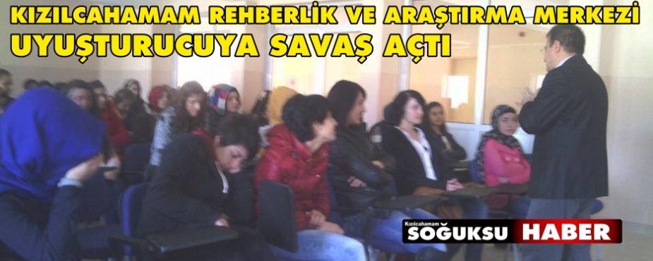  UYUŞTURUCUYA SAVAŞ 