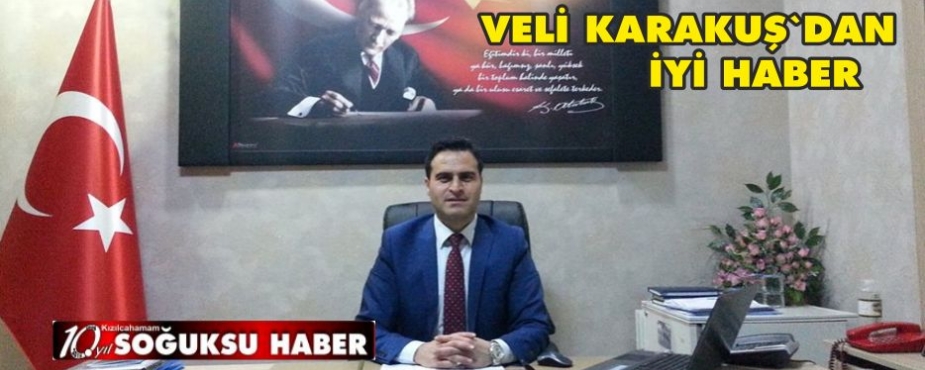 VELİ KARAKUŞ MİLLİ EĞİTİM MÜDÜRÜ OLDU