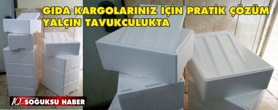 YALÇIN TAVUKÇULUKTAN KARGO KOLİSİ