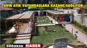 SIFIR ATIK BAHÇESİ PUAN KAZANDIRMAYA DEVAM EDİYOR