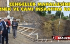 ÇENGELLER MAHALLESİNE DERNEK VE CAMİ İNŞAATI TEMELİ ATILDI