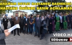 BAŞHEKİM'DEN BASIN AÇIKLAMASI