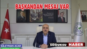 BAŞKANDAN MESAJ VAR