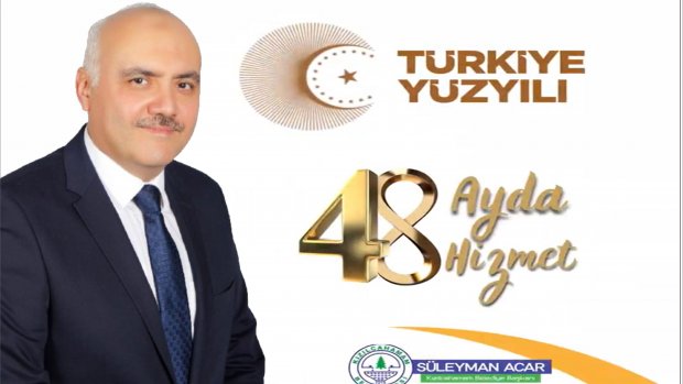 BAŞKAN ACAR 48 AYLIK HİZMETİNİ YAYINLADI